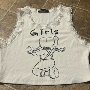 SHEIN Girls Shirt